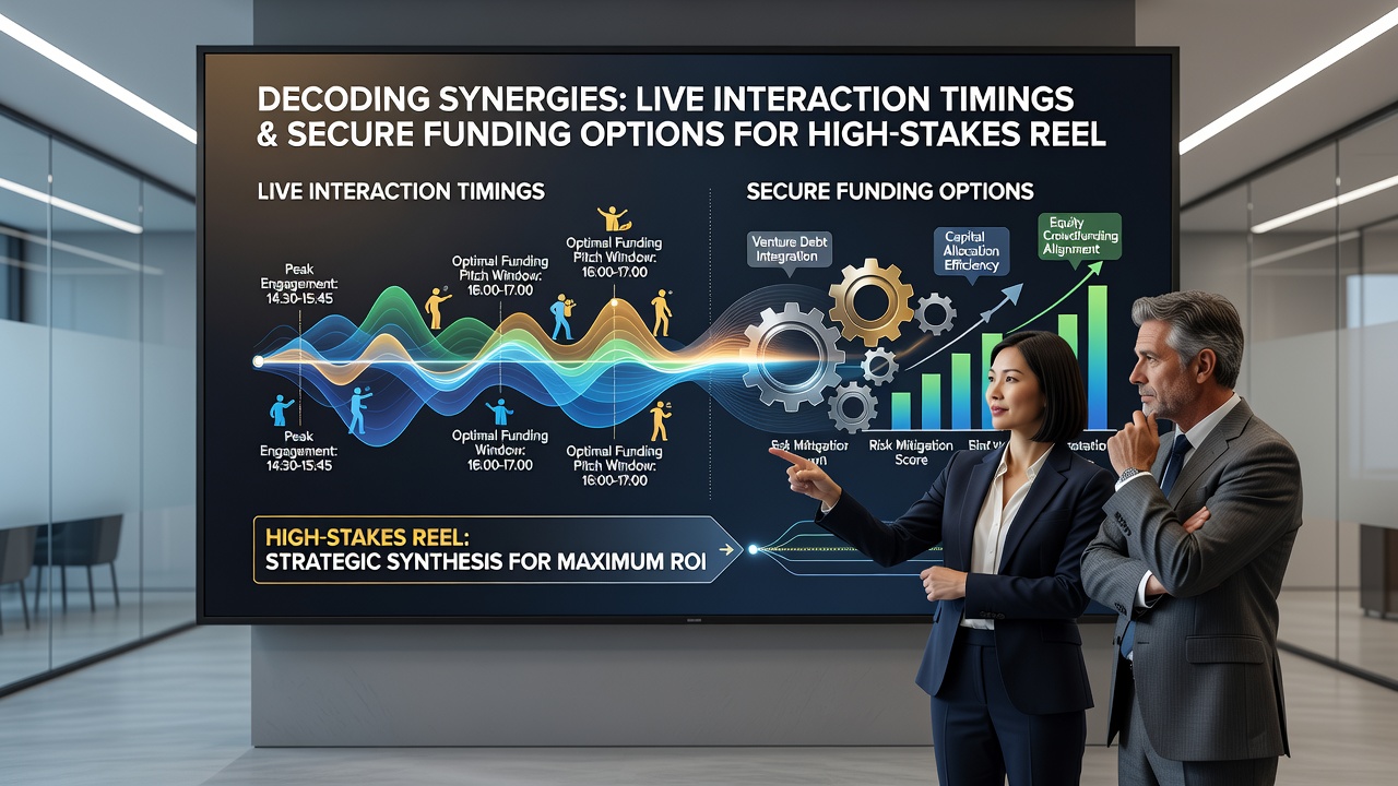 Infographic showing combined live timing and funding verification metrics across reel platforms