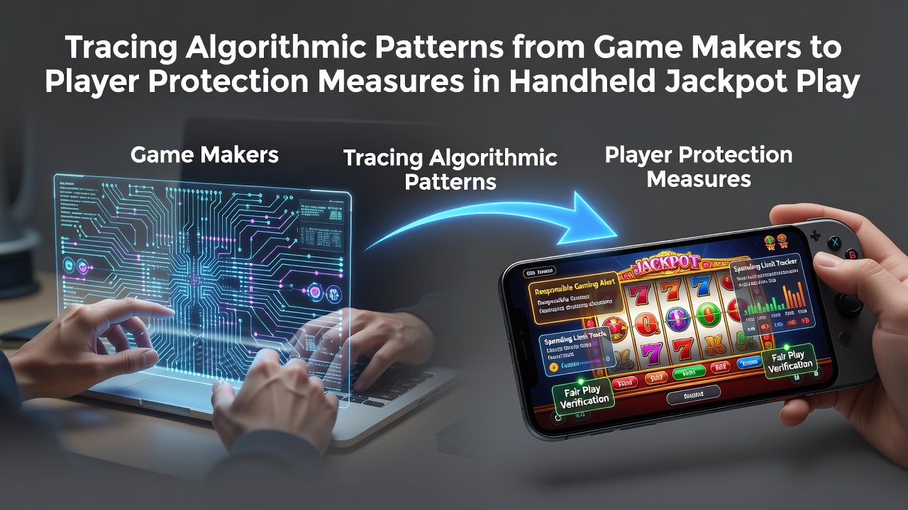Mobile screen mockup displaying jackpot progress alongside active spending limit notification generated by backend algorithms